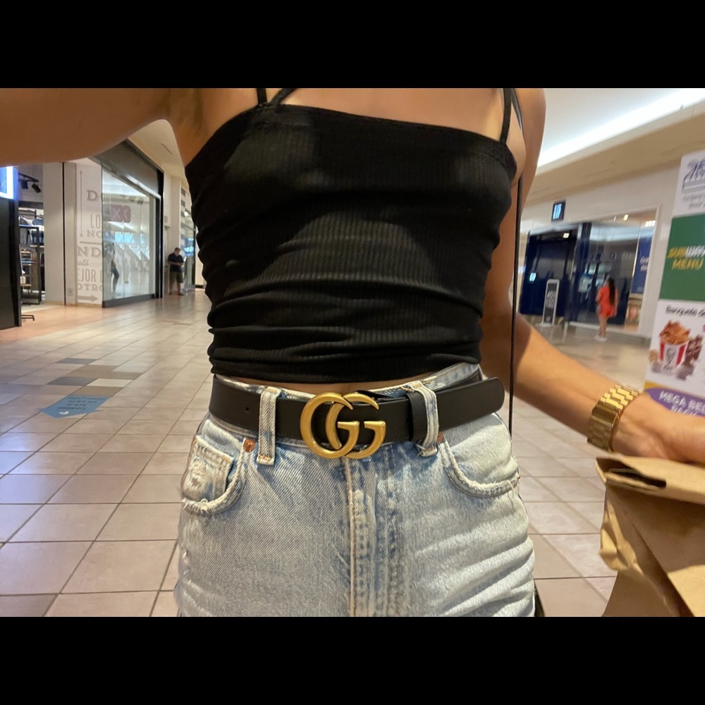 100% authentic 1 inch gucci belt size 75